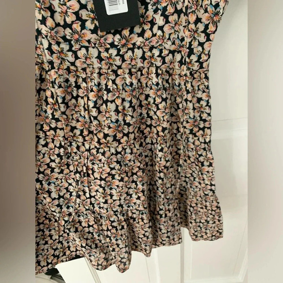 Paige Floral Azul Mini Dress Size XS NWT - Picture 5 of 7